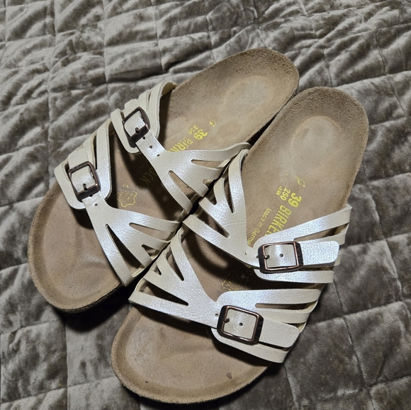 Birkenstock  Granada  Leather Buckle Sandals Women Size 8  Authentic Betula - Picture 7 of 7